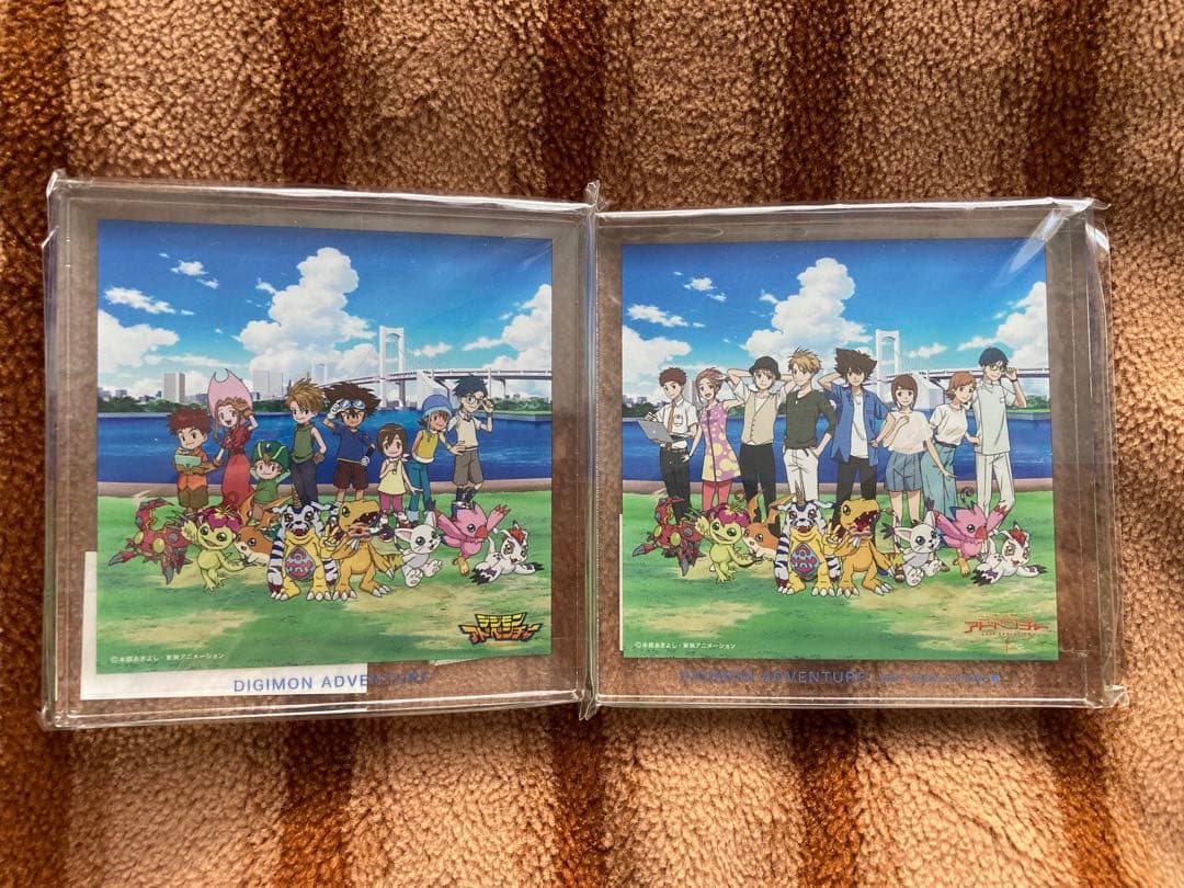 デジモンアドベンチャー お台場メモリアル アクリルスタンド 2個