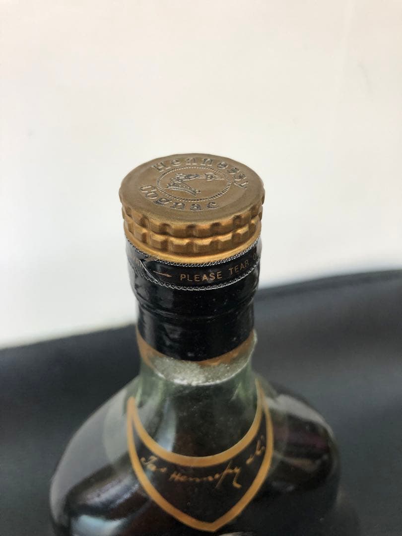 s-111 Hennessy ヘネシー金キャップグリーンXO コニャック