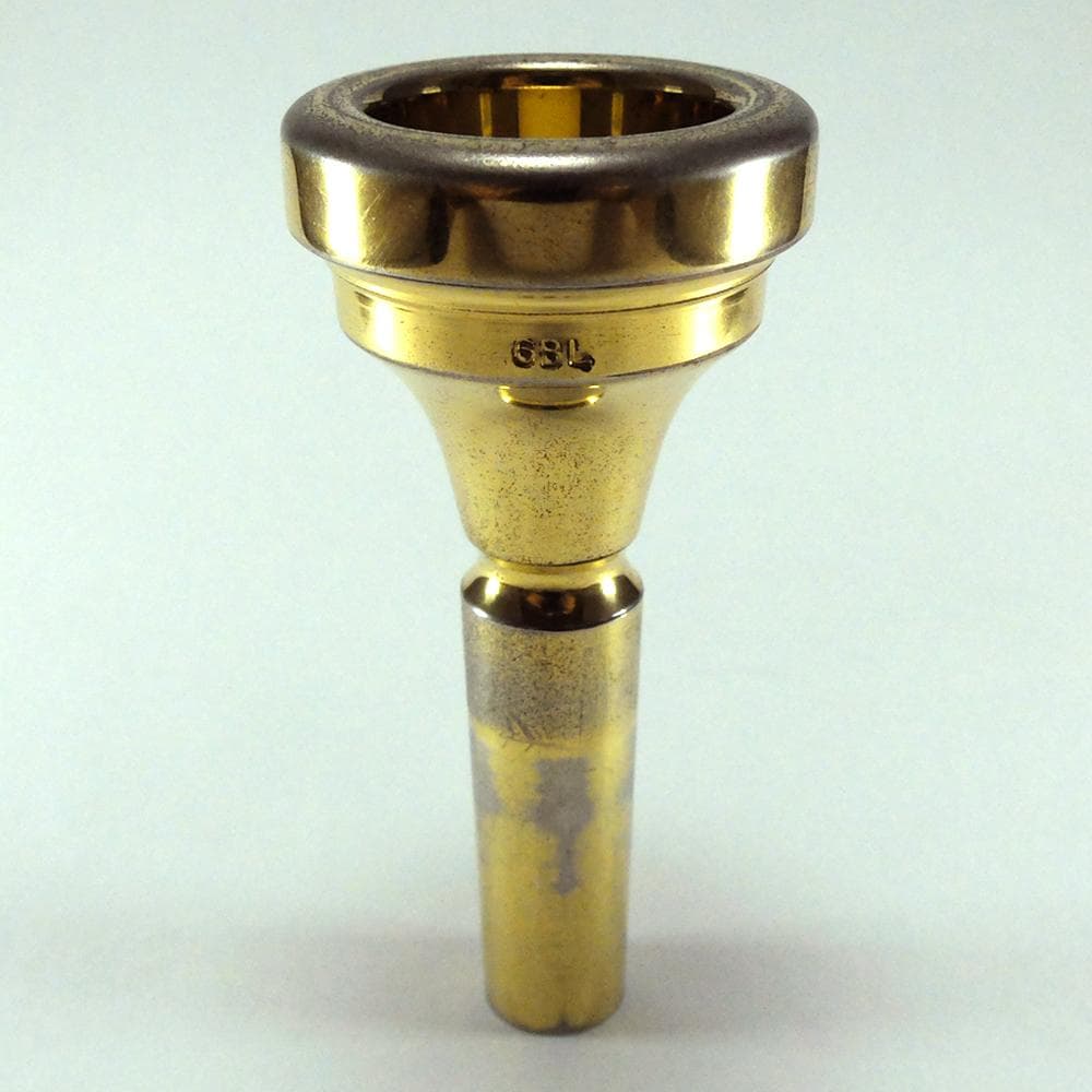 Denis Wick トロンボーン用マウスピース 6BL 金メッキ 中古