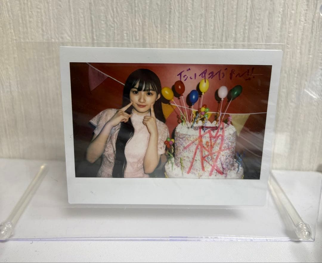 乃木坂46 川崎桜　直筆サイン入りチェキ 期間限定 乃木坂46 川崎桜 直筆サイン入りチェキ 川崎桜 サイン入り