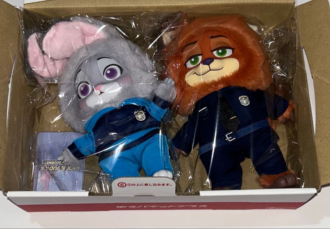 ズートピア TOPTOY ぬいぐるみ ジュディ ニック ②