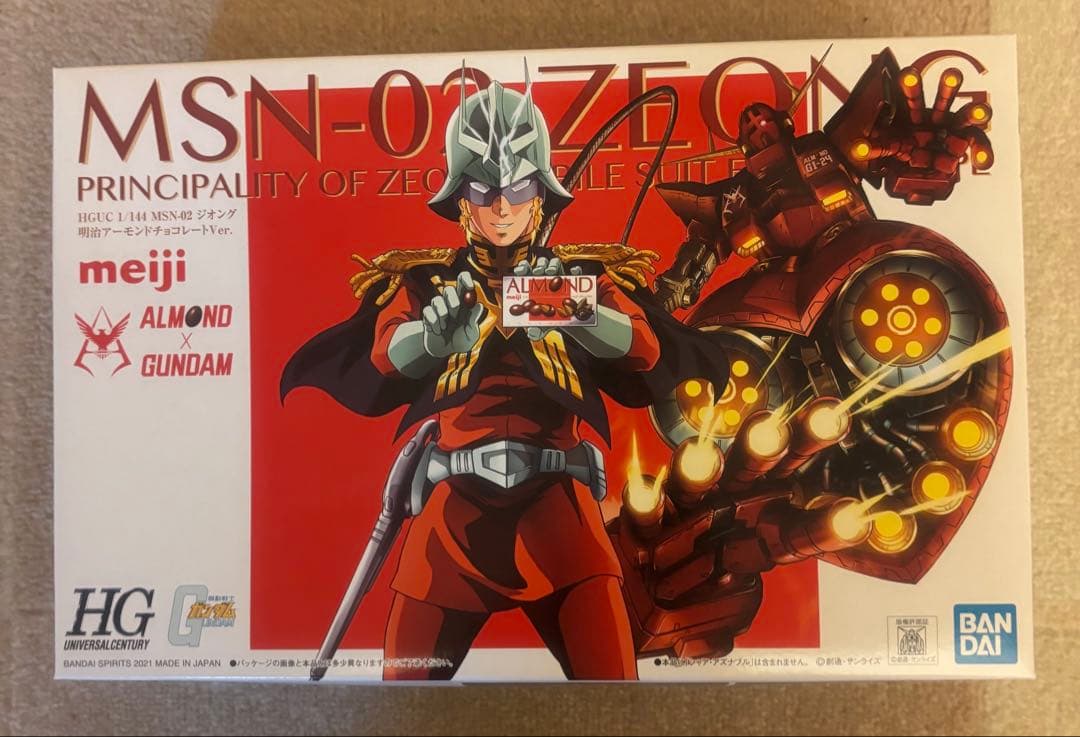 明治アーモンドチョコレートキャンペーン　HG νガンダム&ジオング　セット