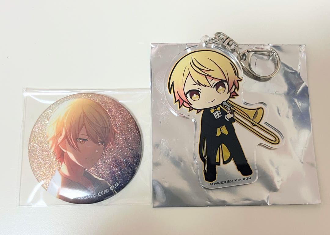 プロジェクトセカイ プロセカ グリッター缶バッジ 17A 天馬司 トルペ