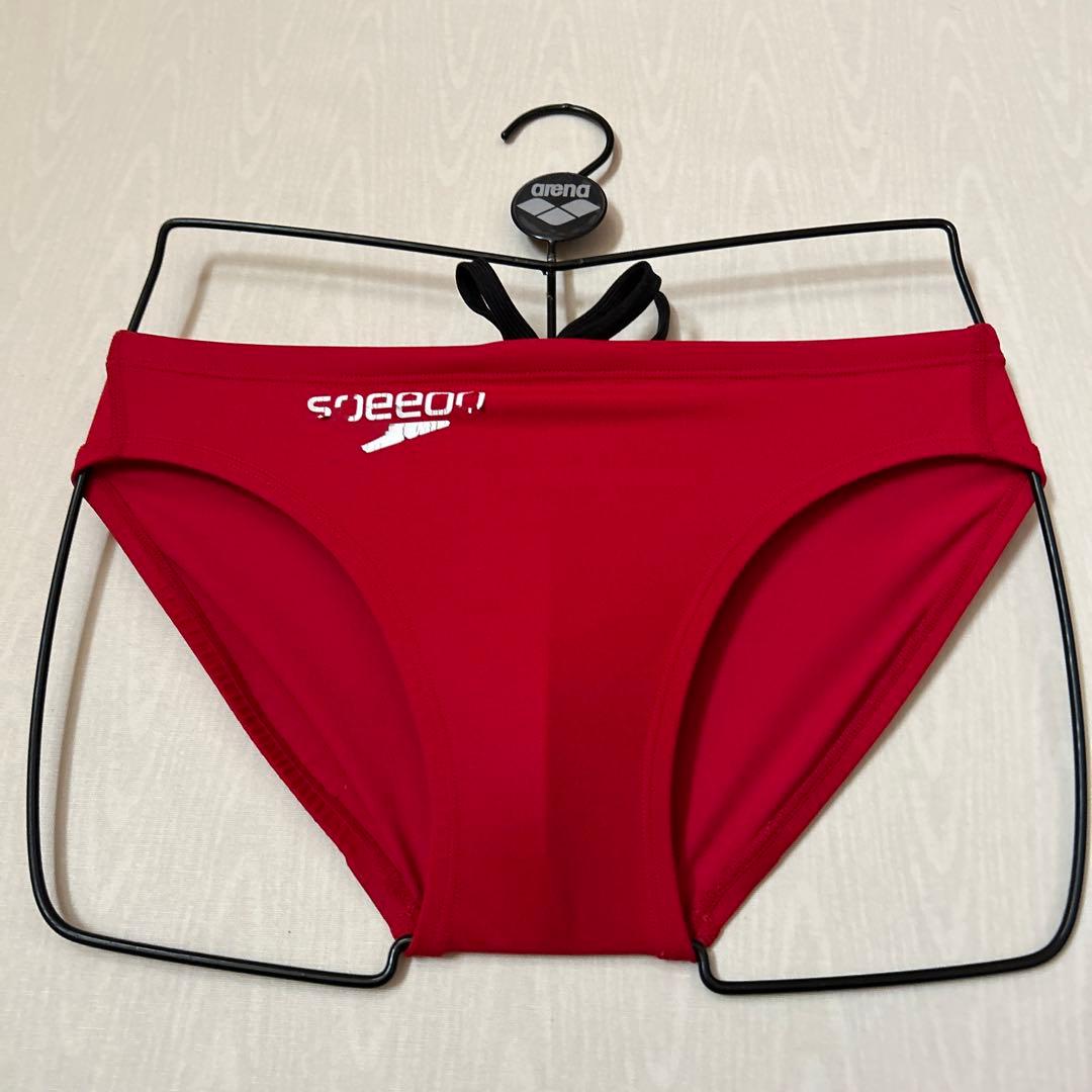 SPEEDO競パン 赤 Mサイズ - メルカリ