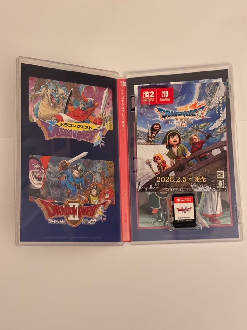 【セット】ドラクエ1&2 、ドラクエ3 switch版