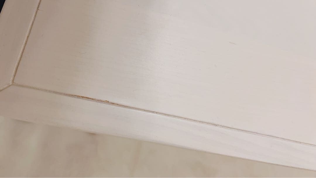 Francfranc アルパ ダイニングテーブル w1300 ホワイト