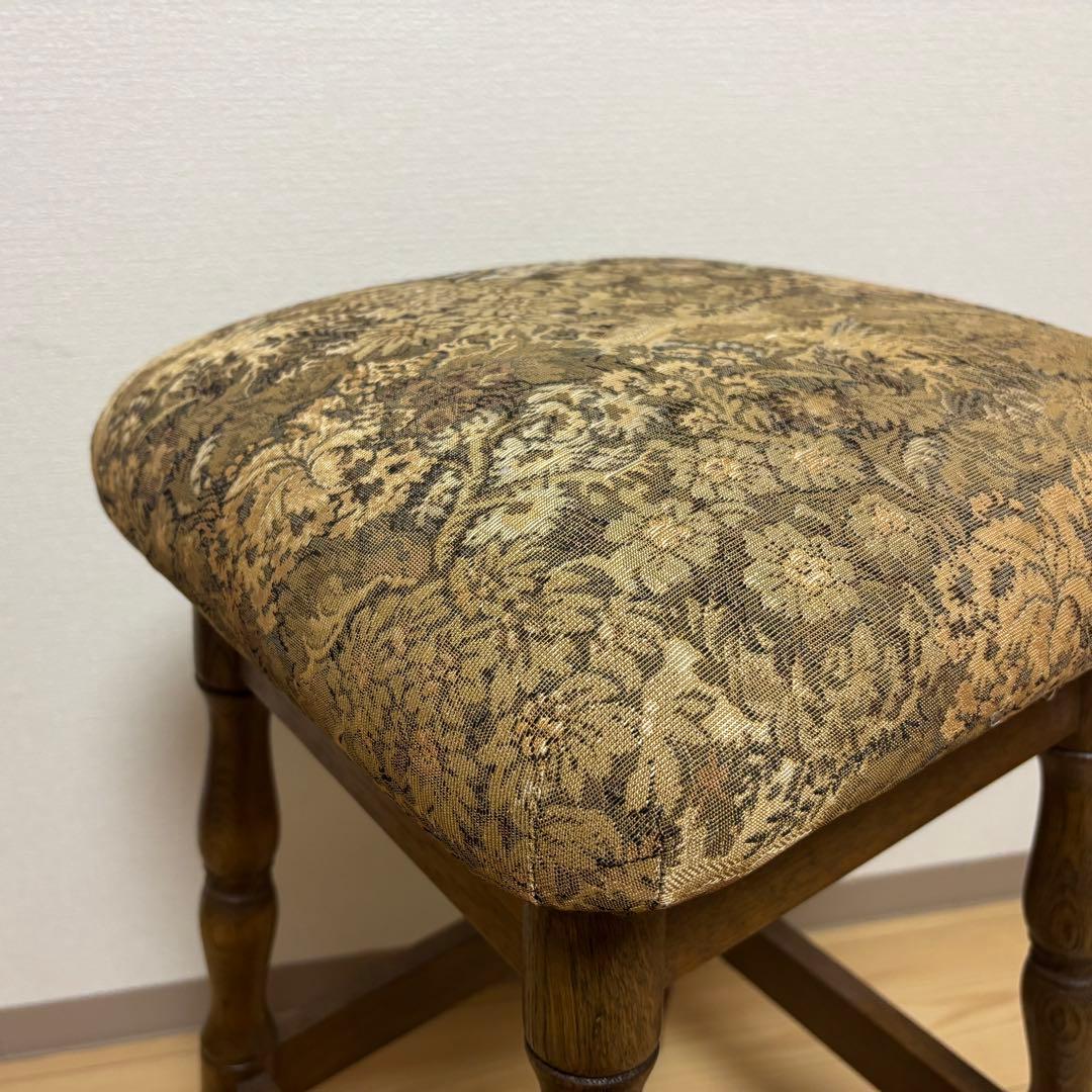 超希少 美品】 カリモク スツール ビンテージ オールドカリモク ②