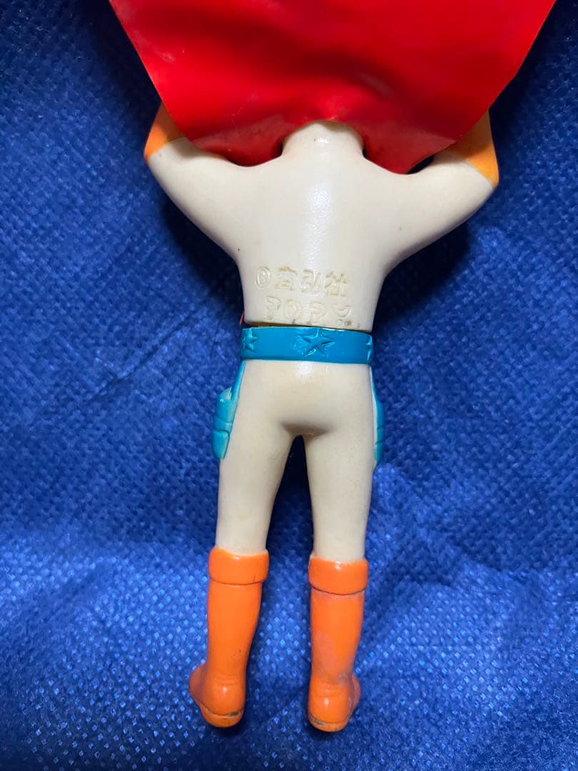 月光仮面ミニソフビ人形　昭和レトロ　特撮ヒーロー