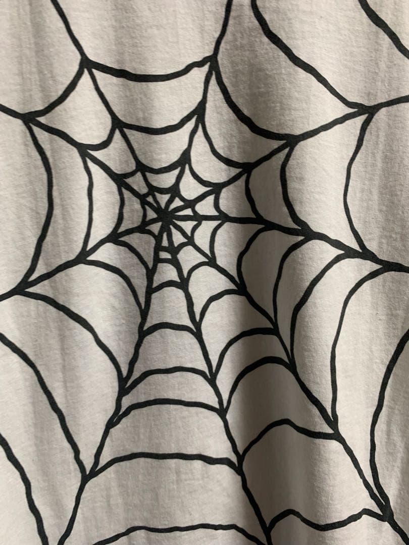 スペシャル80s USA製 スパイダーウェブ Tシャツ シングルステッチ 白
