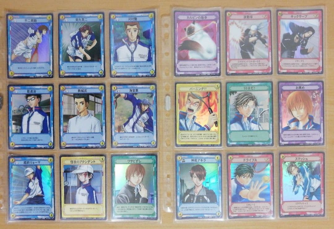 テニスの王子様 TCGトレーディングカードゲームPR&Rカード144種類