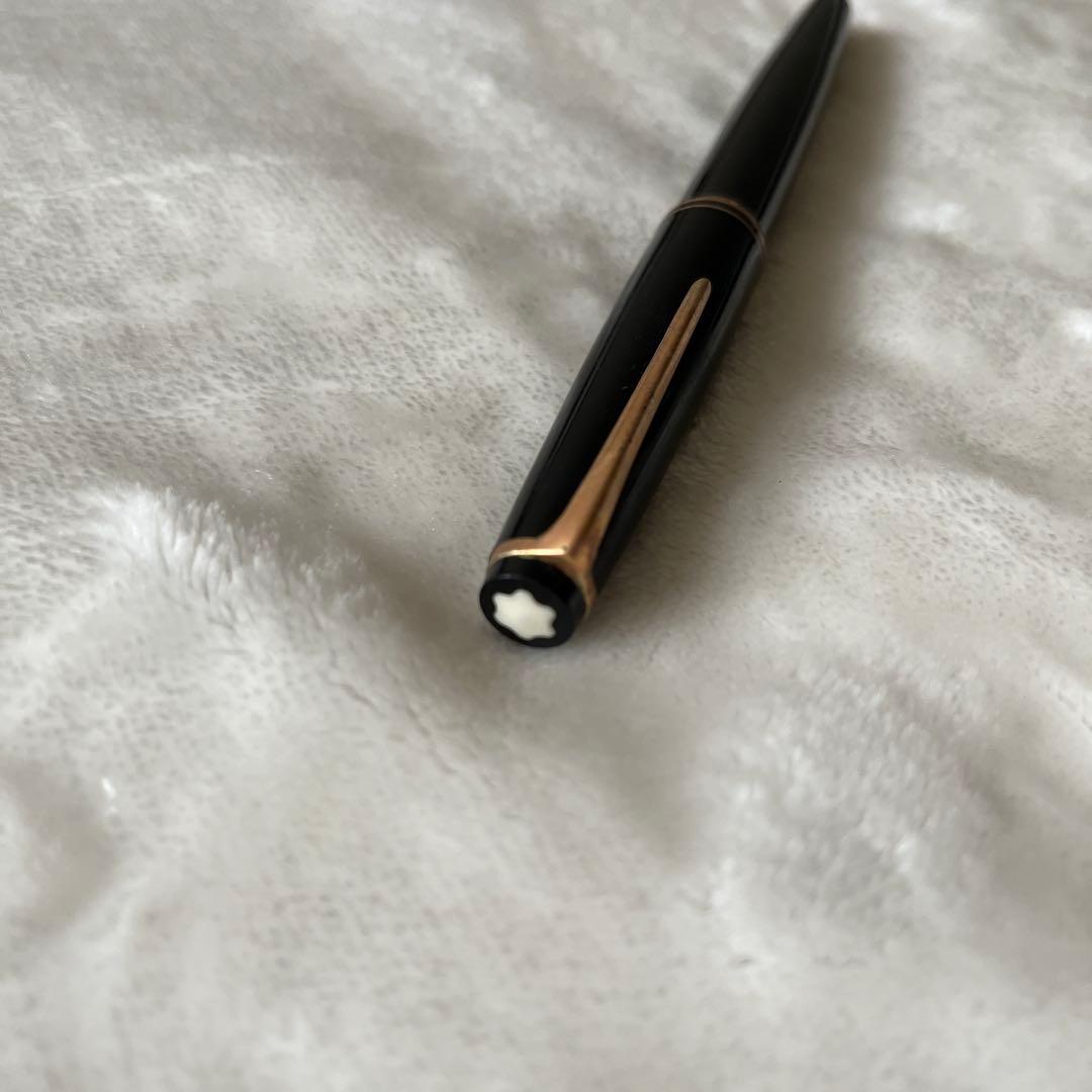 MONT BLANC No.24黒 万年筆 金色クリップ