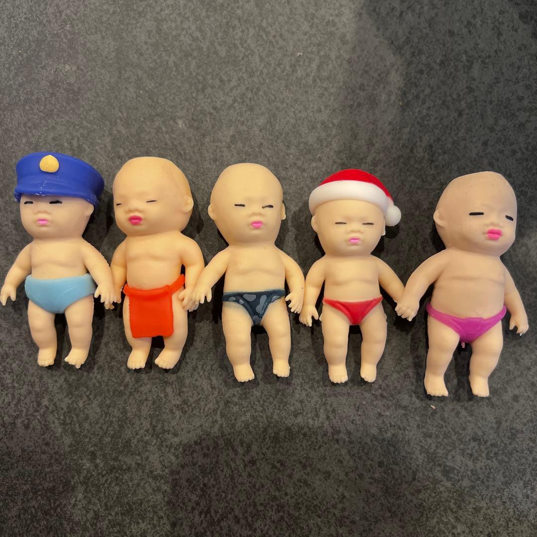 2 アグリーベイビーズ 赤ちゃん スクイーズ