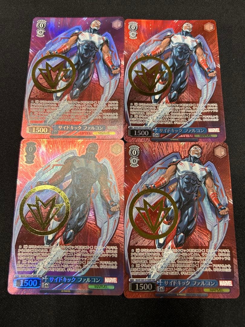 ヴァイスシュヴァルツMARVEL サイドキック・ファルコンsp サイン