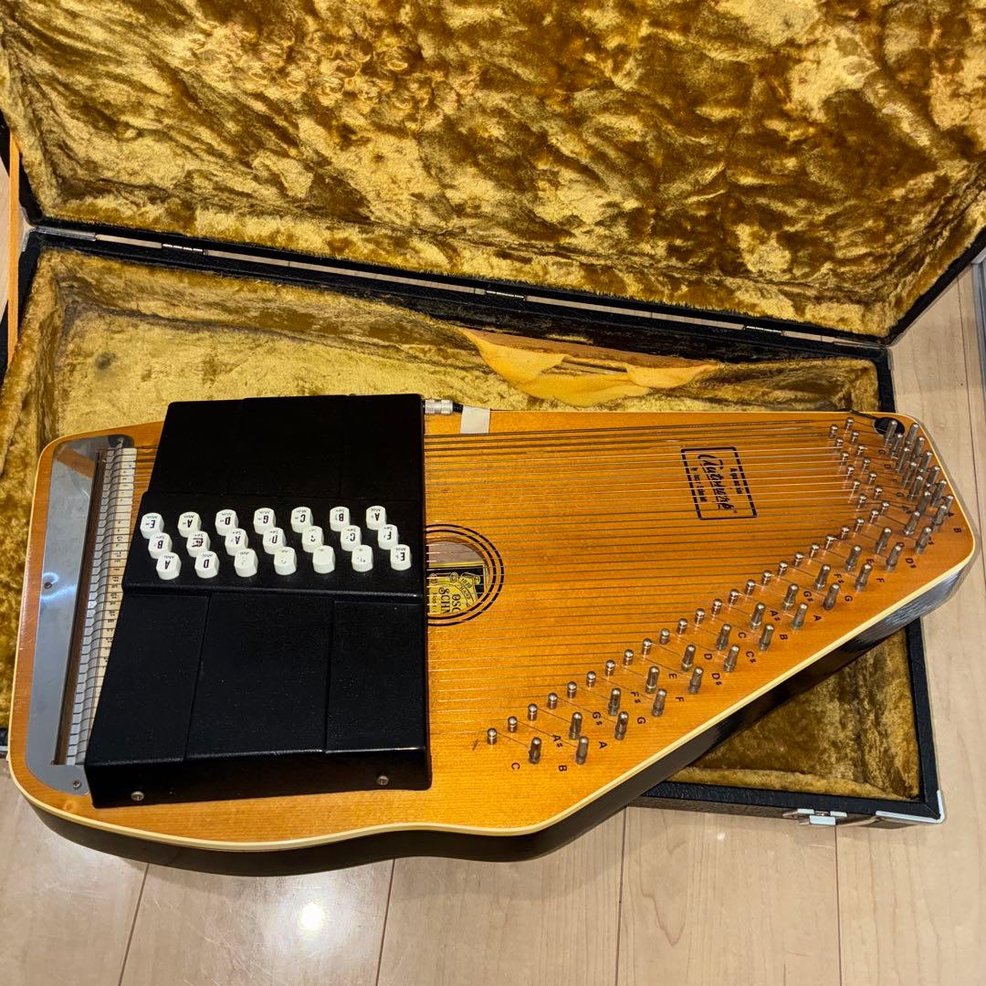 ピックアップ搭載！　希少　オートハープ　オスカーシュミット　ヴィンテージ