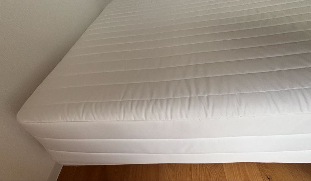 無印良品　脚付マットレス　ポケットコイル　ダブル　送料込　美品