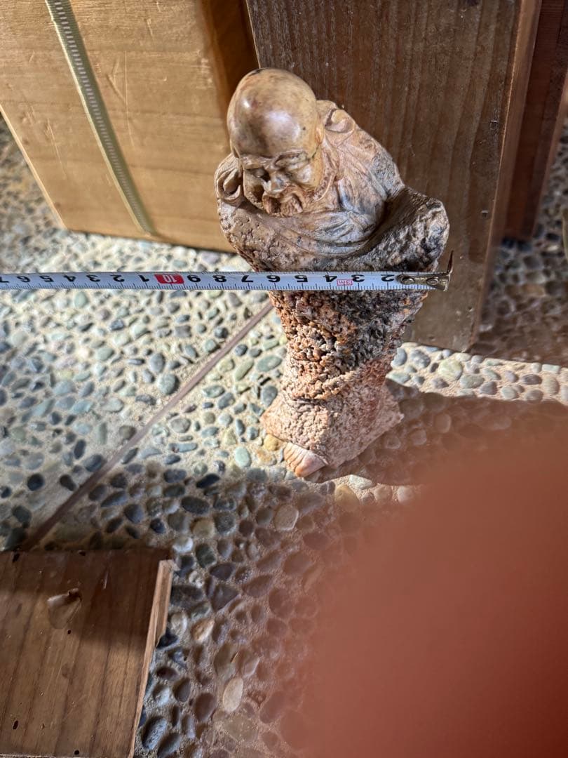 年末激安コメOK‼️リサイクルFORT‼️中国品買取④‼️唐物石製寿老人物