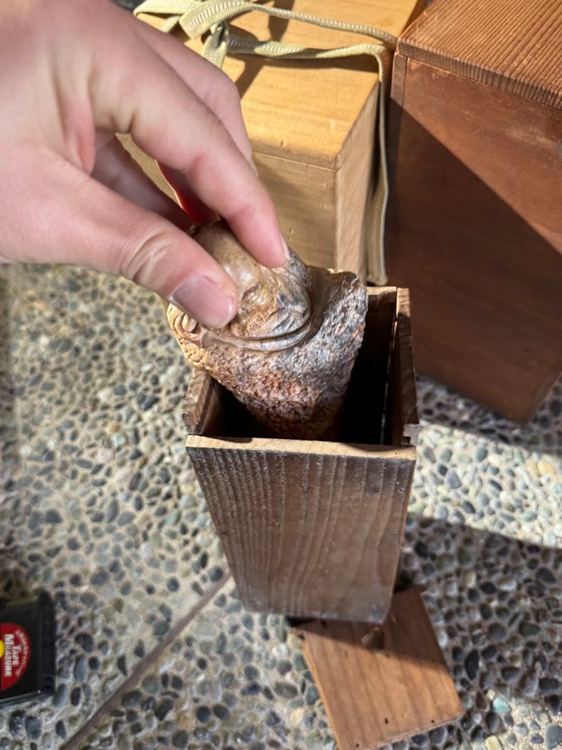 年末激安コメOK‼️リサイクルFORT‼️中国品買取④‼️唐物石製寿老人物