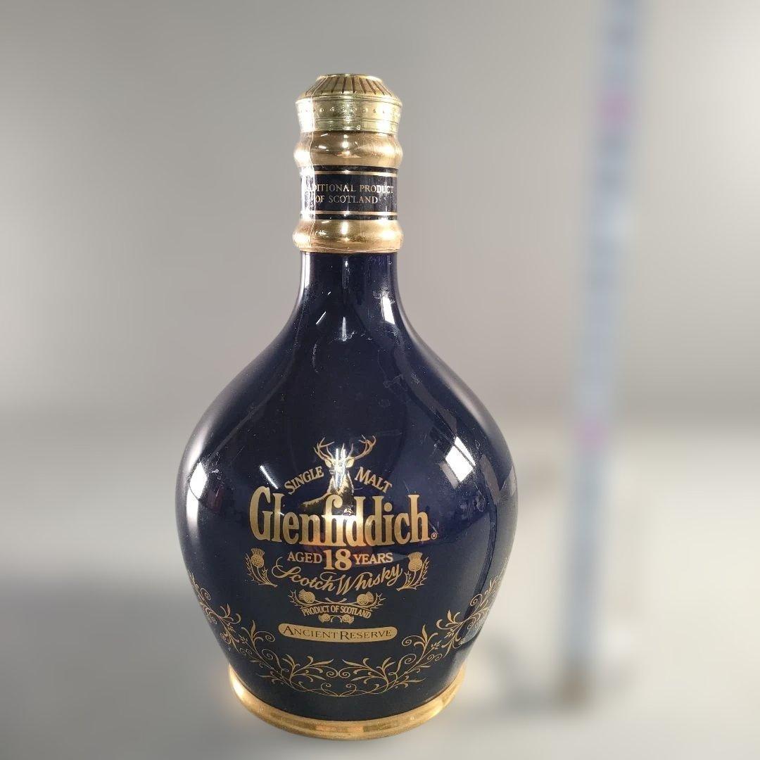 A1347-11/グレンフィディック18年/青陶器ボトル/スコッチウイスキー/