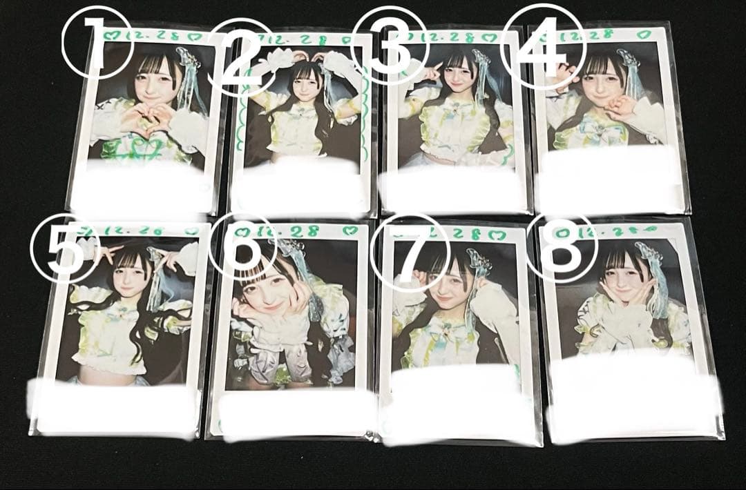 iLiFE 若葉のあ サインあり コメありチェキ まとめ売り - メルカリ