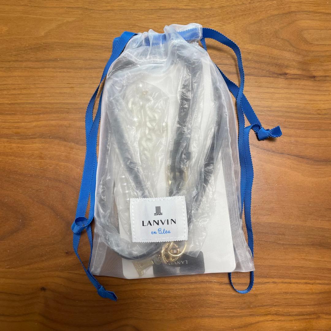 JAL機内販売限定】ランバン オン ブルー ジュエル ポーチ