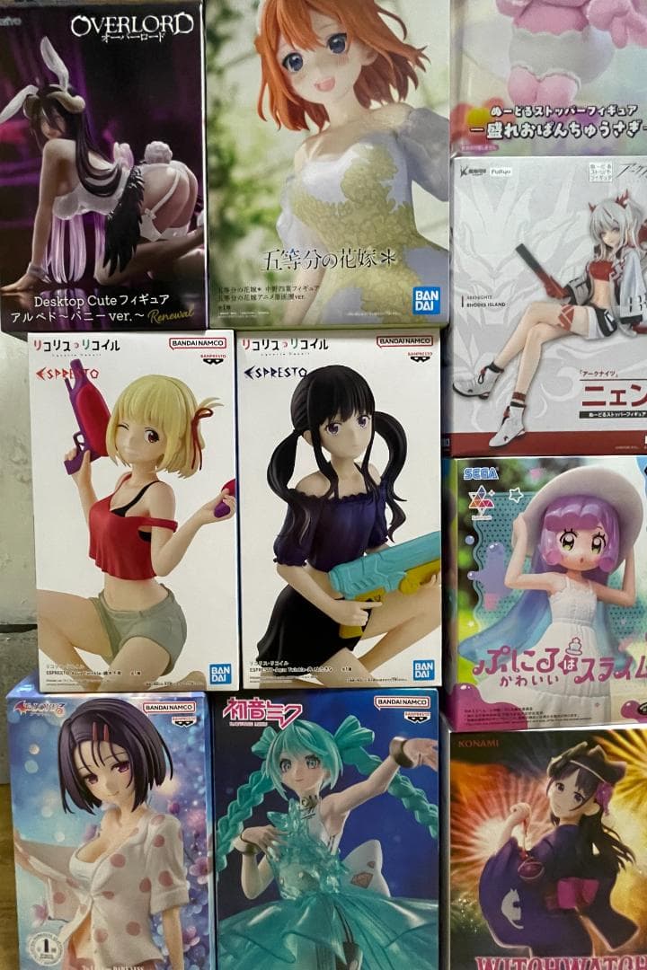 未開封/被りなし 美少女系　可愛い プライズ フィギュア 21点セット