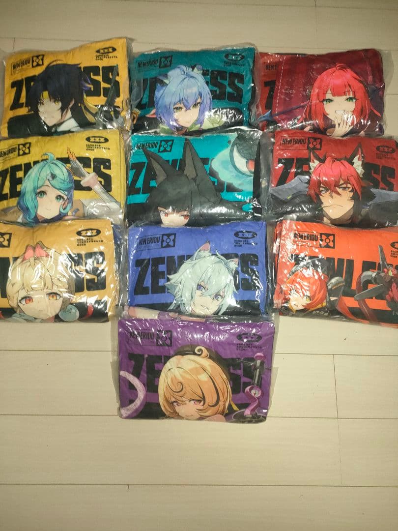 ゼンレスゾーンゼロ　GiGO　ビッグクッション　ゼンゼロ　10個セット