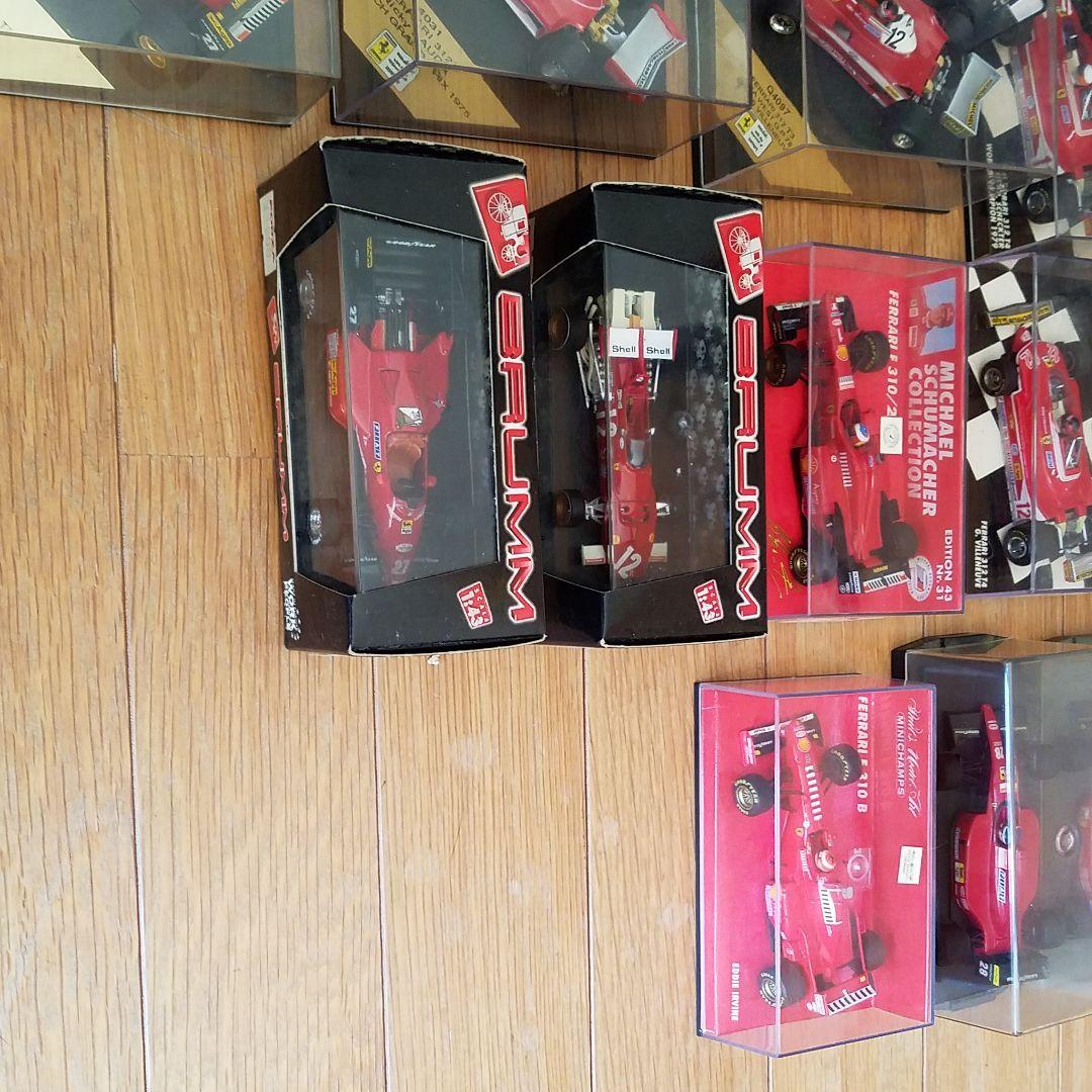 フェラーリ　F1 ミニカー　1/43一部不明