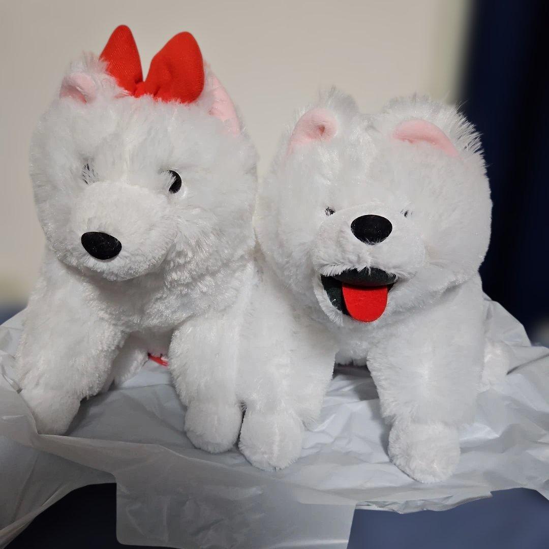 くったりサモエドくんぬいぐるみ JB セット - メルカリ