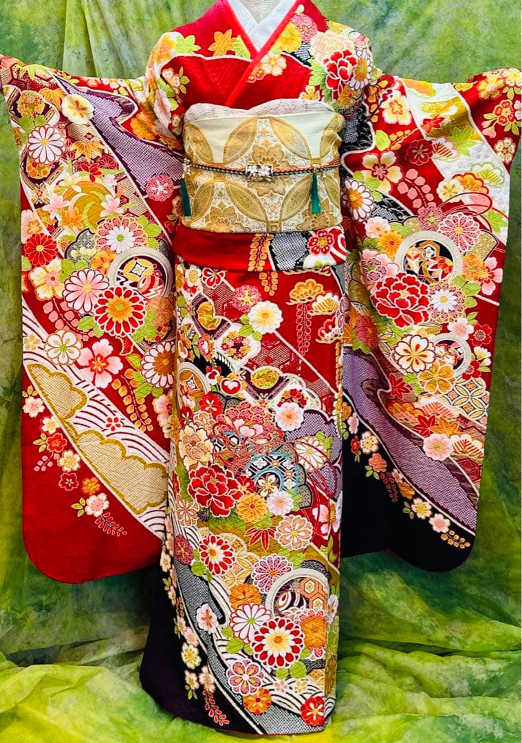 成人式正絹振袖セット