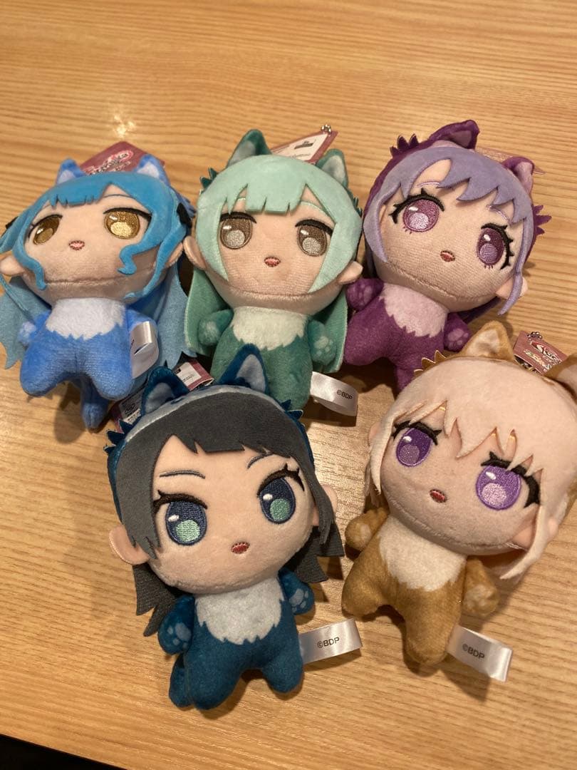 バンドリ ぷちっしゅ！Ave Mujica おおかみver. 全5種セット