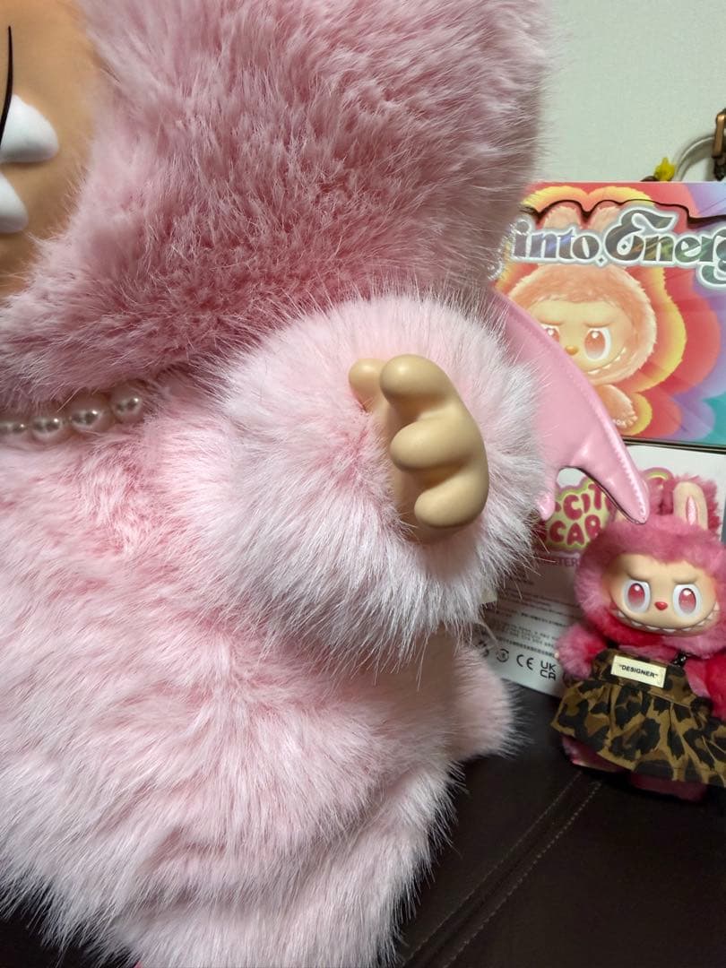 超特大60cmジモモ PinkAngle Lisa着用モデルエンジェルバージョン