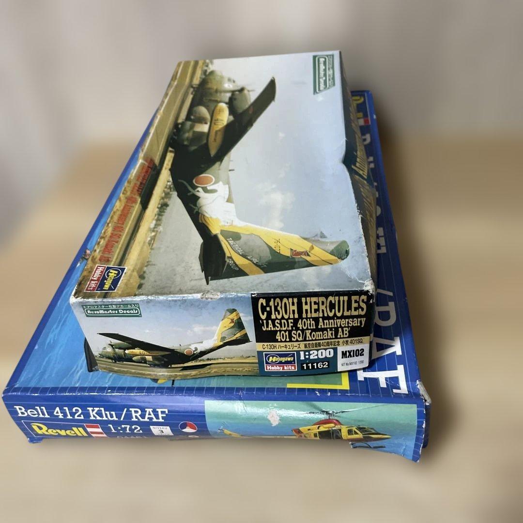 NATO軍用航空史 RAFベル412未開封+C-130自衛隊40周年2
