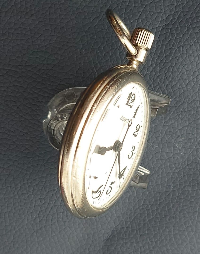 JR東日本刻印あり・風防交換済】SEIKO セイコー 鉄道時計 懐中時計