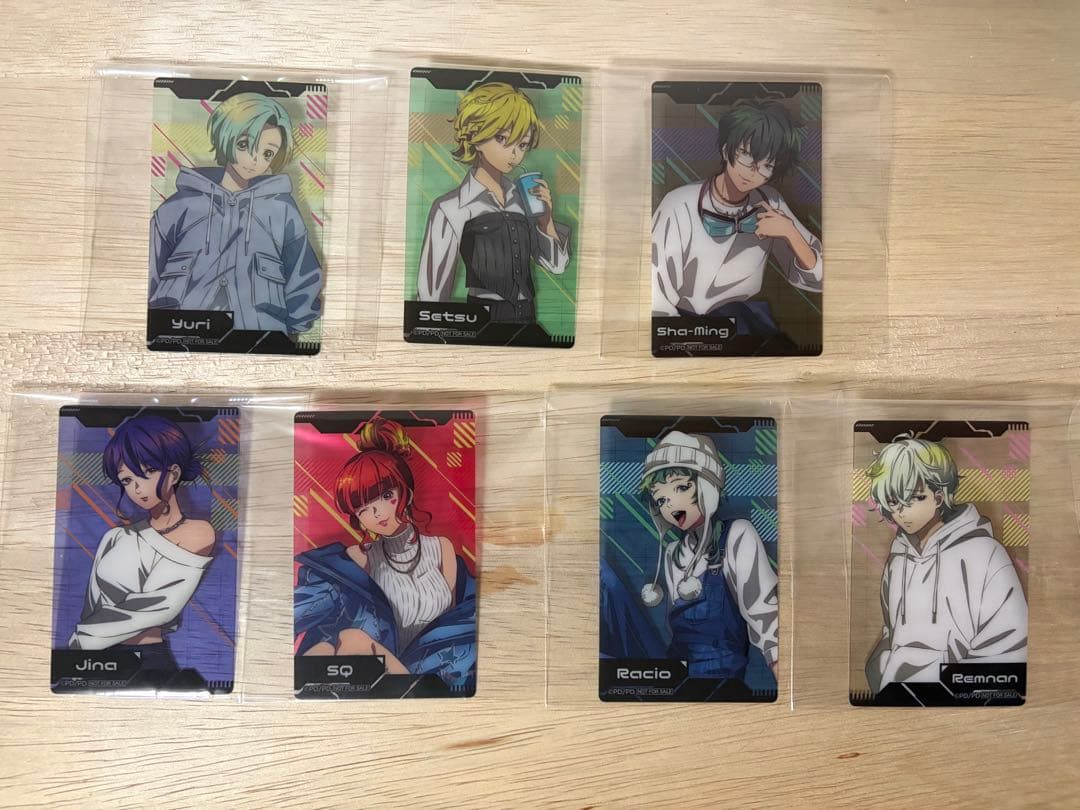 ナムコ限定特典 グノーシア クリアイラストシート 7枚セット - メルカリ