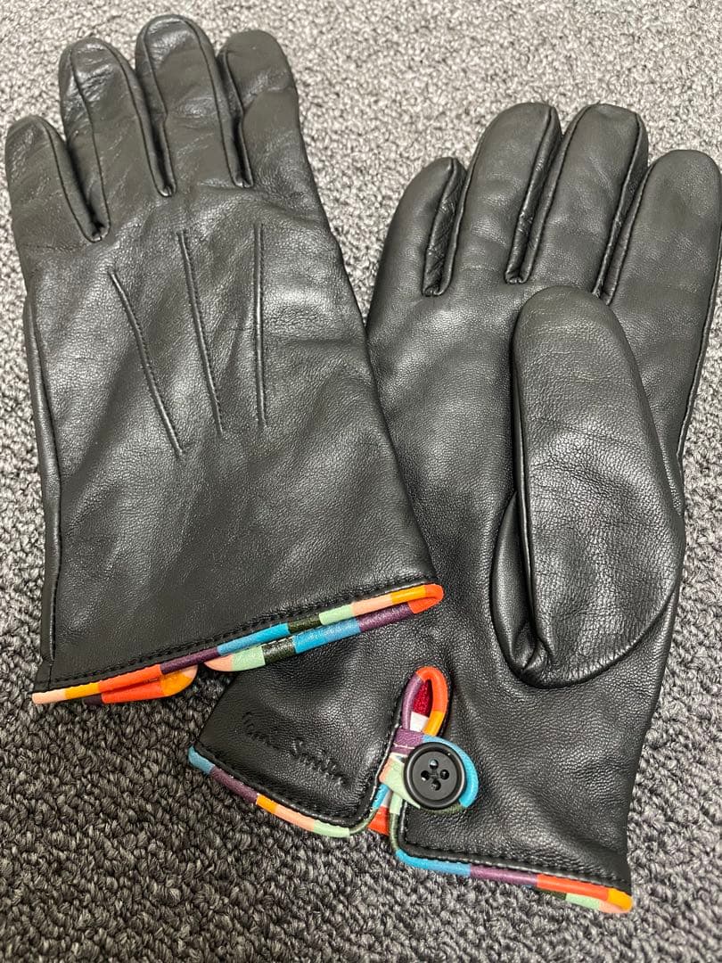 Paul Smith 黒 レザー手袋 5537596400TSG_____390_01_mediu