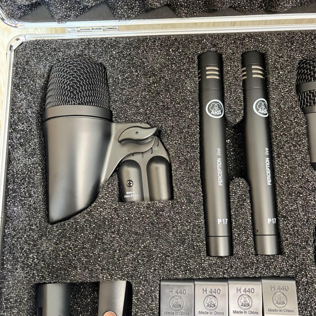 AKG Drum Set Session I コンデンサー ドラムマイクセット
