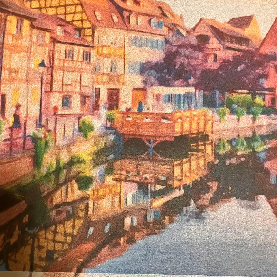 ジブリアート11魔女の宅急便より「GOT LAND」32.7㎝×24.0㎝額装品