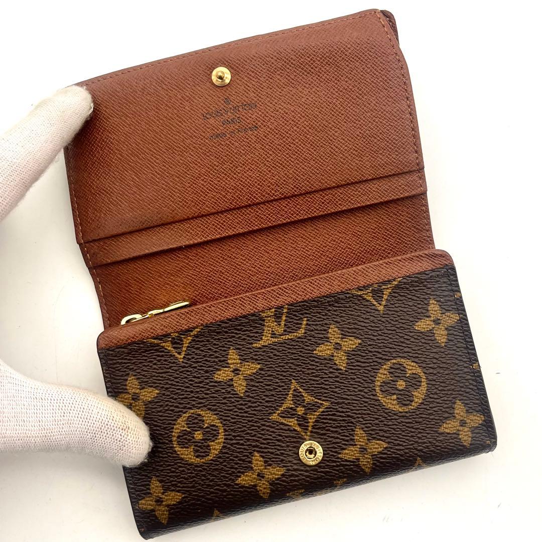 ❣️新型❣️ルイヴィトン モノグラム トレゾール 2つ折り財布 正規品