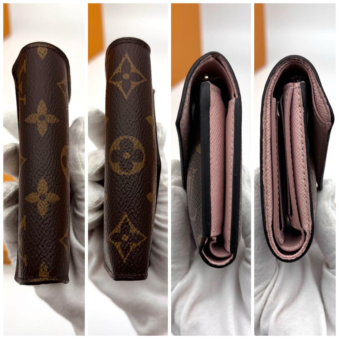 ルイヴィトン モノグラム ポルトフォイユ ヴィクトリーヌ 三つ折り財布