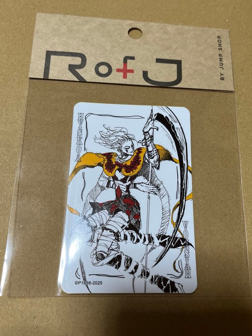 RofJ ハンターハンター ヒソカ ステッカー フェイスマグネット 特典