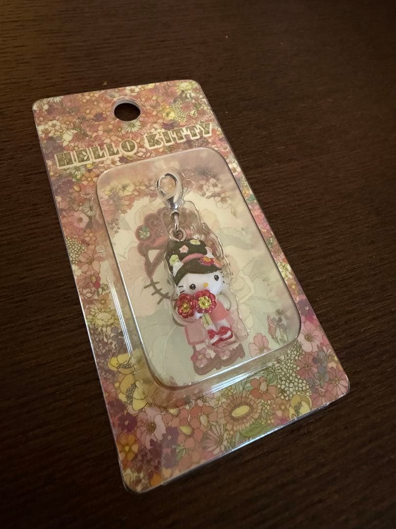 フルールキティ　ファスナーマスコット