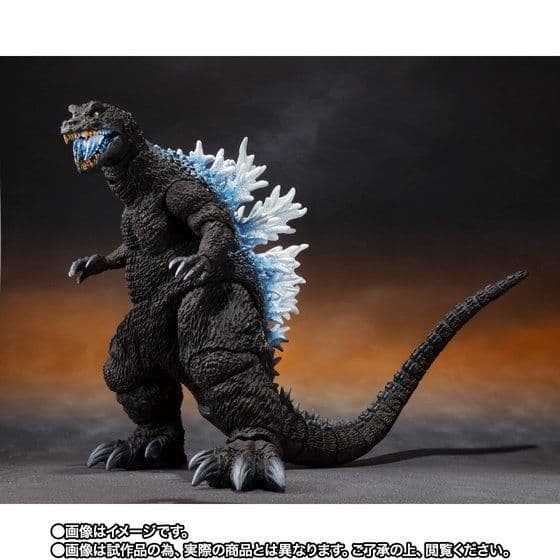 新品未開封 S.H.Monsterarts ゴジラ(2001) 放射熱線Ver.