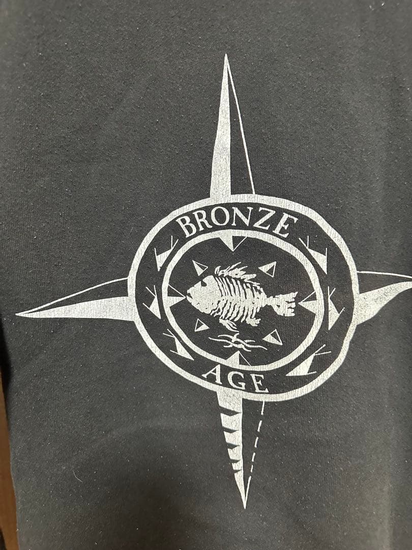 【レア】90s BRONZE AGE パーカー Made in USA製