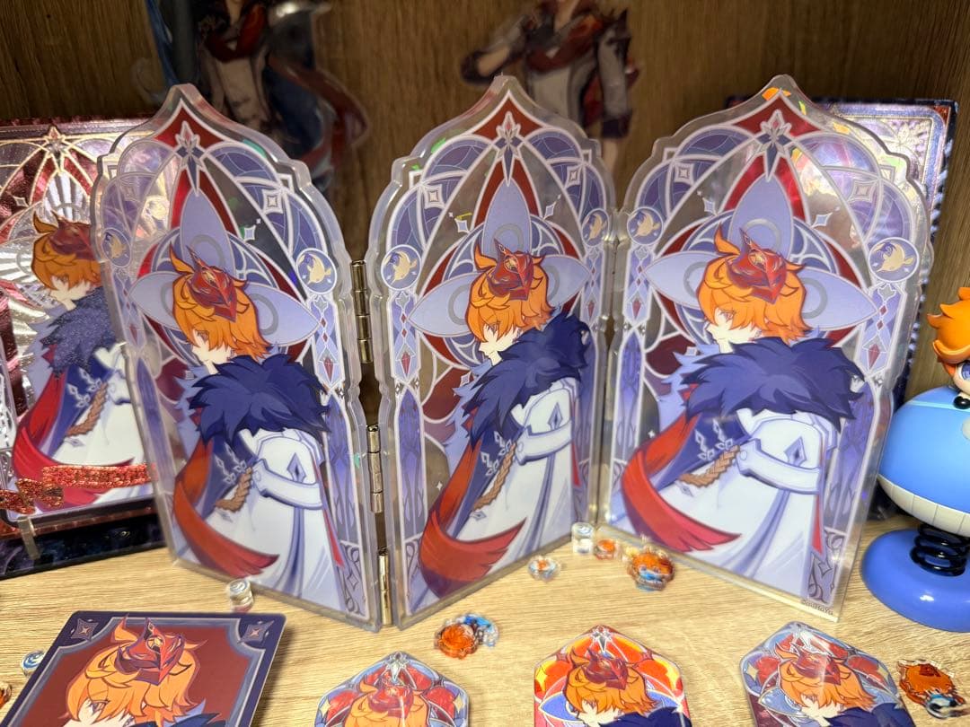 原神公式正規品　霜痕与権焰シリーズ　ファディ執行官　缶バッジ　召使