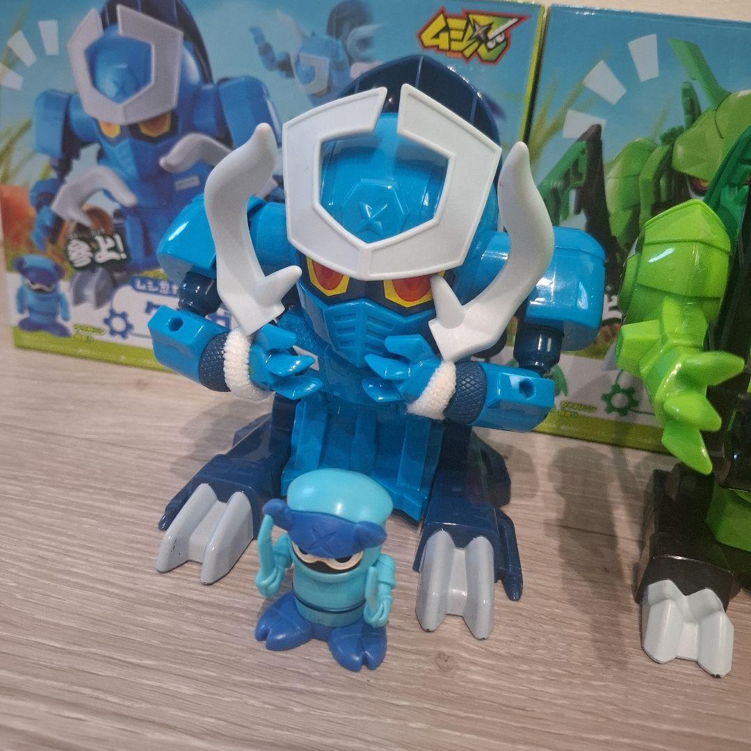 レア】ムシ忍 クワガブジン カミキリマル ハチヤシャ オニヤンマニン