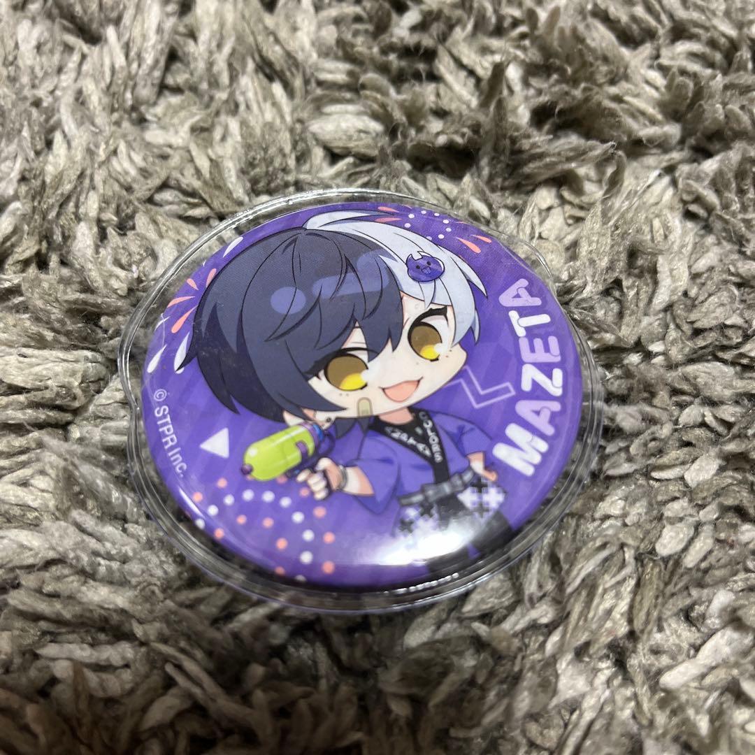 AMPTAKxCOLORS まぜ太 缶バッジ 夏 ミニキャラ - メルカリ