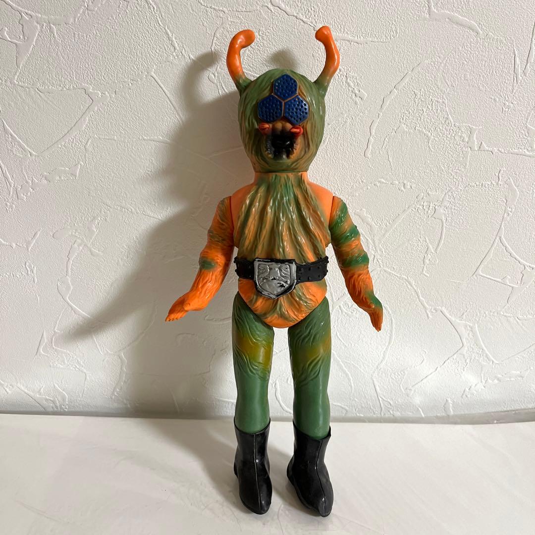 ⚠️当時物・貴重仮面ライダー蜘蛛男クモ男② ミニソフビ昭和レトロポピー