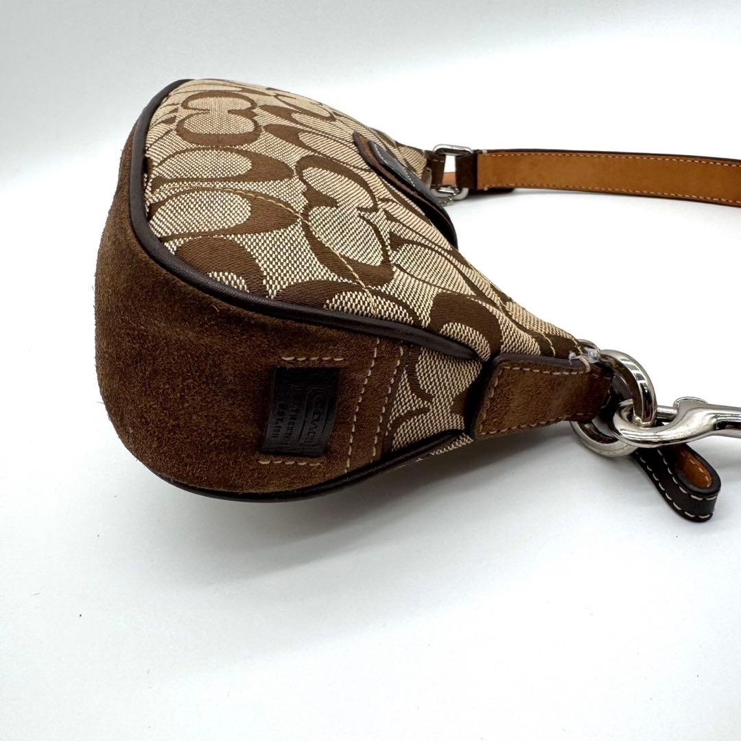 バッグ COACH SOHO shoulder bag signature mini