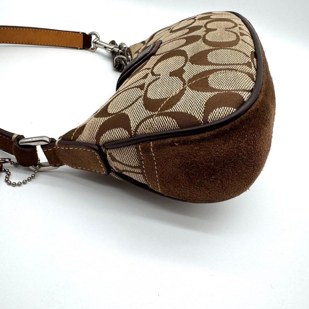 バッグ COACH SOHO shoulder bag signature mini