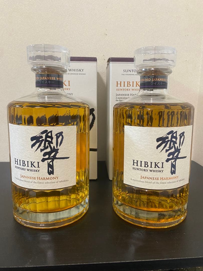 響ウイスキー2本セット箱付き